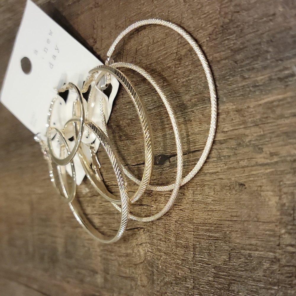 A new day earrings.
